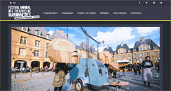 Desktop Screenshot of festival-marionnette.com